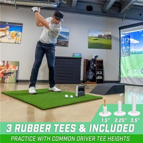 GoSports Golf Hitting Mats - Artificial Turf Training Mat for Indoor/Outdoor - Picture 5 of 7